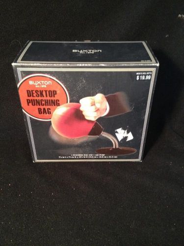 Buxton Desktop Punching Bag-NIB-with Air Pump