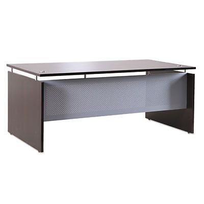 Sedina Series Straight Front Desk Shell, 72w x 36d x 29 1/2h, Espresso