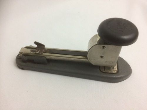 Vintage Arrow 203 Stapler -Gray &amp; Chrome Color- Made In Brooklin NY