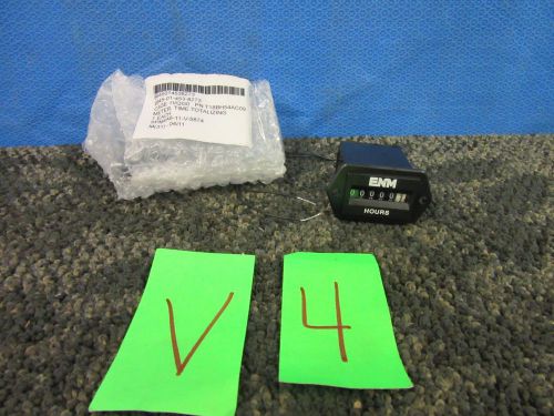 Enm hour meter time totalizing timer 24v ac 60hz rectangular military new for sale