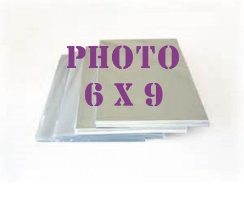 100  6 x 9  Laminating Laminator Pouches Sheets 5 Mil.  Photo