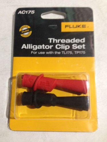 Alligator Clip Set - Fluke AC175 - Slide On