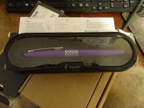 PILOT M R COLL. METROPOLITAN POP PURPLE RETRO BALL POINT PEN - FINE POINT BLACK