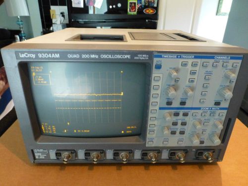 LeCroy 9304AM Quad 200 MHz Oscilloscope GUARANTEED