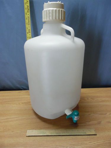 Nalgene 20L 5 Gallon Round LDPE Carboy w/Spigot