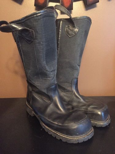 Pro Warrington Hybrid Firefighter Leather/Kevlar TurnOut Bunker Boot 10.5 E 2006