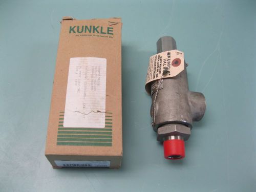 3/4&#034; x 1&#034; kunkle 266-d01-mg pressure relief valve ss new l10 (2056) for sale