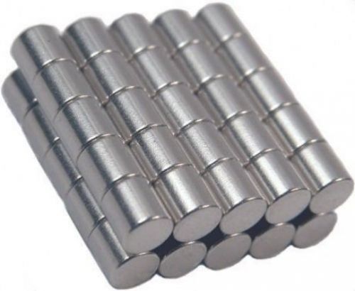 1/8&#034; x 1/8&#034; Cylinders - Neodymium Rare Earth Magnet, Grade N48