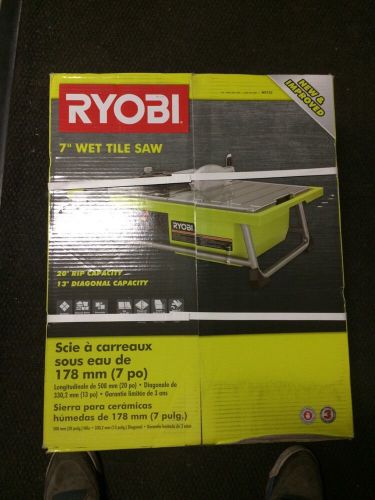 Ryobo 7&#034; Wet Tile Saw