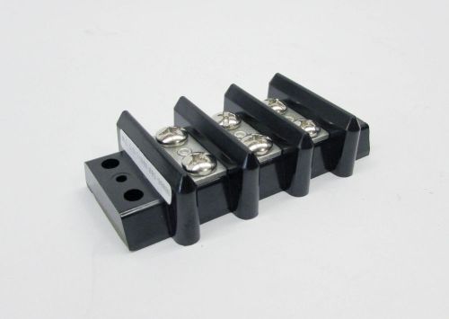 Marathon 604-GP-03 70A 600V 3P 12AWG  Dual Row Terminal Block