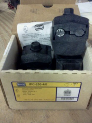 ILSCO IPC-250-4/0  INSULATION PIERCING CONNECTOR   5/8&#034; BOLT SIZE