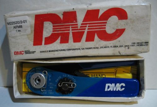 Daniels DMC M22520/2-01 AFM8 Crimper with Positioner of your Choice NOS