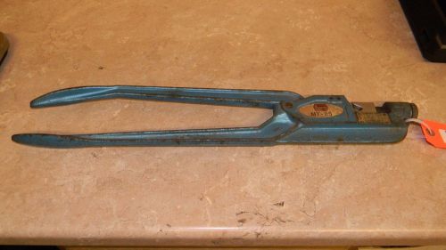 Ilsco MT-25 Dieless Manual Crimp Tool; 8-4/0 AWG (Al), 8 AWG-250 MCM (Cu)