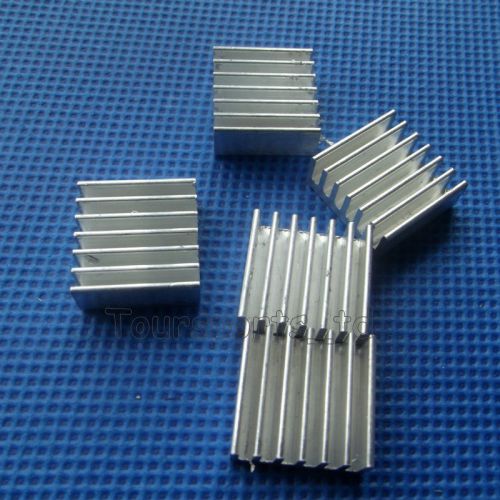 5pcs White 14*14mm Aluminum Heat sink for Chip ICs LED Computer component