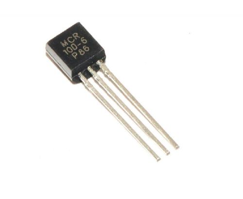 10PCS Thyristor MCR100-6 400V 0.8 TO-92