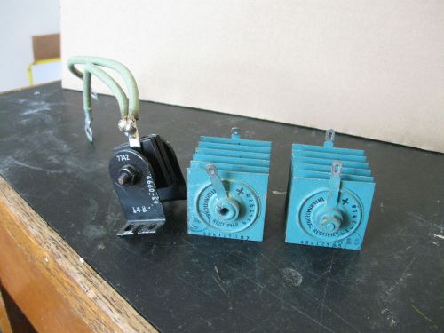 3 Vintage Rectifier Set