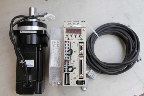 Yaskawa Servo 750W 200V SGDM-08ADA &amp; SGMAH-08AAAH161 HPG-25A-05-J601A-SP