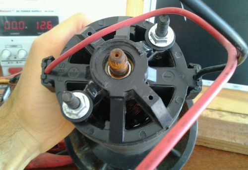 Electric motor, 2 HP @ 100 VDC continuous. (2.75 hp max), DC generator