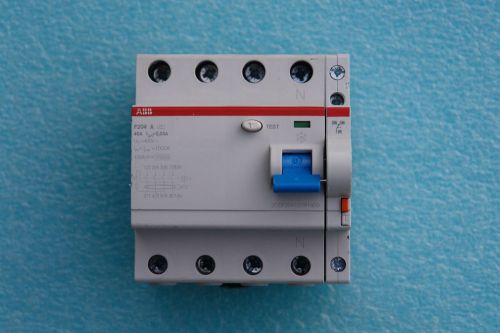 ABB F204A CIRCUIT BREAKER 25 AMP 4 POLE with S2C-S/H6R