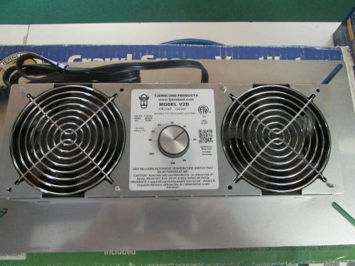 Tjernlund UnderAire Crawl Space Ventilator - Deluxe Two-Fan, 220 CFM, Model# V2D