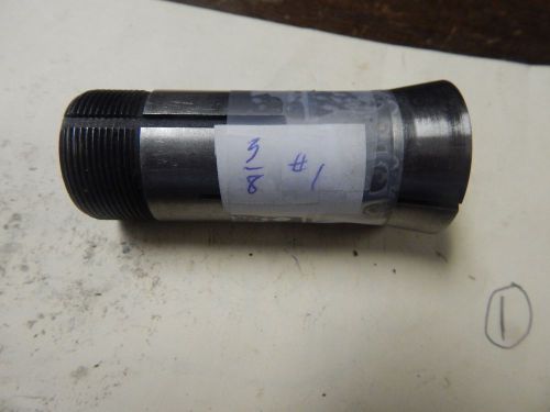 Hardinge  3/8&#034;  # 5C Collet  with Internal Threads Unit # 1