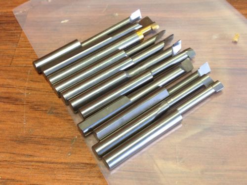 LOT OF MICRO 100 BORING BARS 3/16&#034;