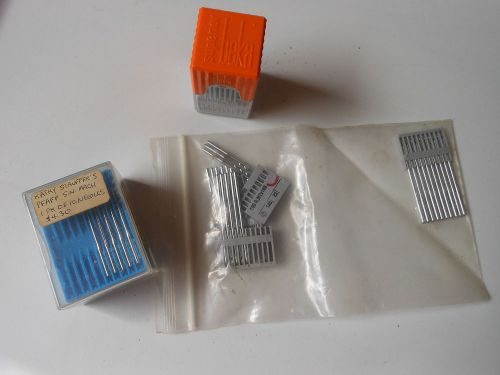 SEWING MACHINE NEEDLES BEKE 1910/00 140 22 AND SCHMETZ CANU:20:O5 Nm:110/18 GERM