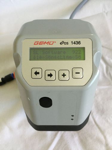 GEMU 1436 cPos Intelligent Positioner Directional Control Valve