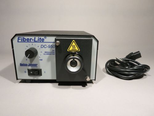 DOLAN-JENNER FIBER-LITE DC-950 DC-Regulated Fiber Optic Illuminator 100-240 VAC