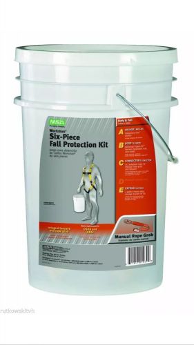 6-Piece MSA Workman Fall Protection Kit Meets ANSI &amp; OSHA Regulations