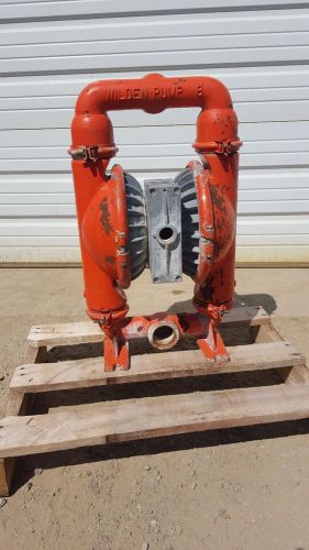 Wilden 8 Pneumatic Diaphragm Pump 2&#034; 08-5000-02 Steel Used