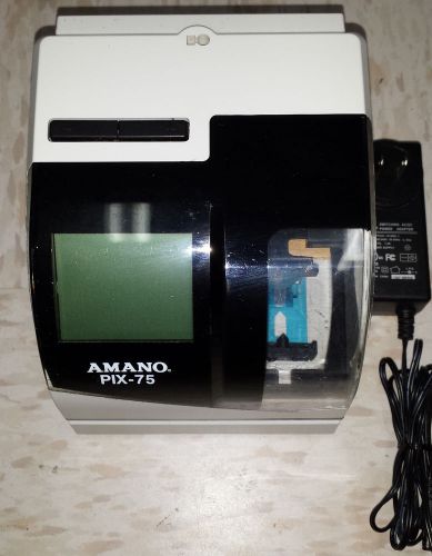 Amano Atomic Time Clock/Recorder by Amano | Item Model #: PIX-75