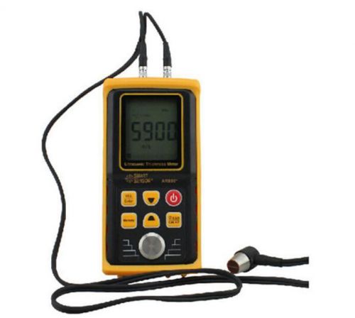 NEW AR850+ Digital Ultrasonic Wall Thickness Gauge Meter Tester 1.2~225.0mm