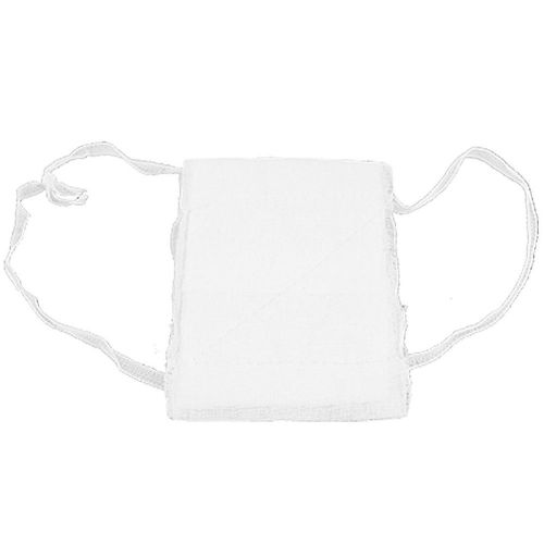 Stretchy Strap Gauze Surface Ear Loop Face Mask White 10 Pcs