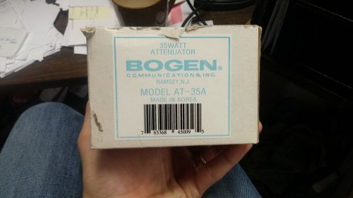 Bogen AT-35A 35 Watt Attenuator