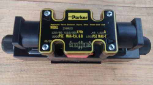 Parker directional valve, solenoid, closed, 120 ac for sale