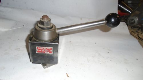 MACHINIST LATHE MILL Machinist  Aloris BXA Quick Change Lathe Tool Post Holder d