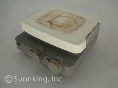 Corning PC-320 Magnetic Stirrer Mixer 6&#034;x7.5&#034; Hot Plate 60-1100RPM 25-500°C