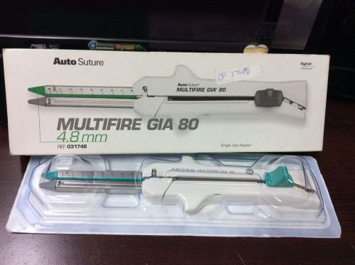 AutoSuture Covidien 031748 multi fire Gia 80 single use stapler (x) (ea)