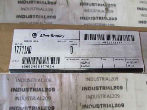 ALLEN BRADLEY 1771-OW16 SERIES B NEW IN BOX FACTORY SEALED