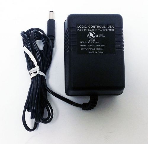 Logic Controls J75-1000 7.5VAC 1000mA AC Adapter