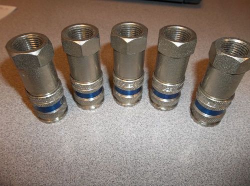 LOT OF 5 !! CEJN 10- 315- 1404 COUPLING 3/8&#034; Female Hi Pressure