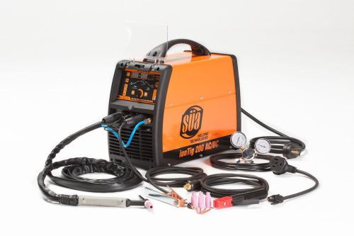 SUA ionTig 200 TIG Welder AC/DC Pulsed High Frequency, 220 V, Generator Friendly