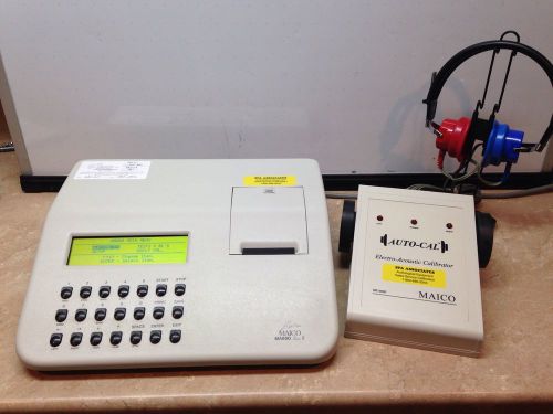 Maico MA800 Automatic Audiometer w/ Current Calibration &amp; Acoustical Ear