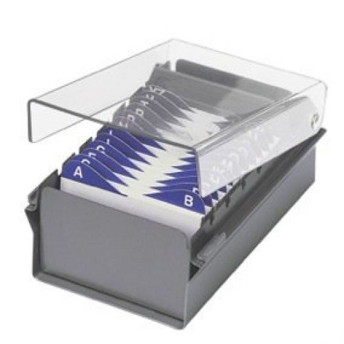 Acrimet Index Business Card File - Crystal Color