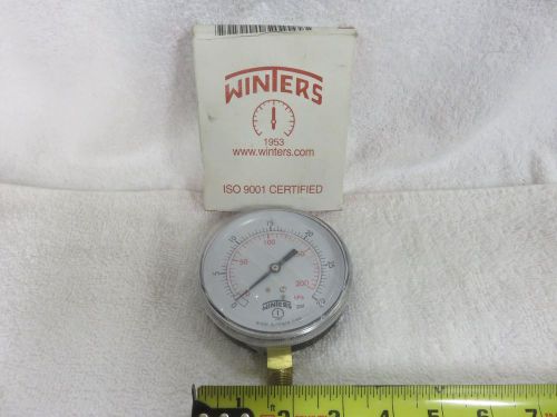 3-1/2&#034;DIAL 1/4&#034;MPT 0-30 PSI - GENERAL PURPOSE PRESSURE GAUGE