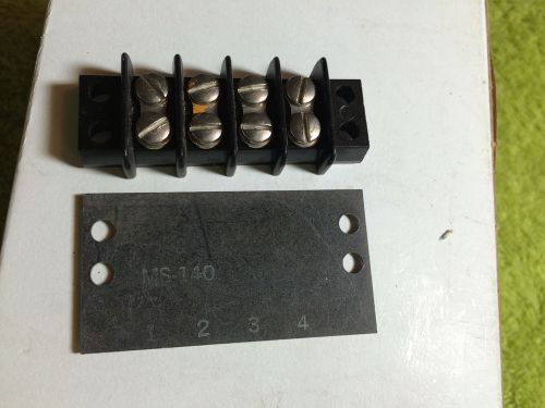 Terminal Block 4 Position 15A/300V Terminal Block 4 Position Barrier Strip