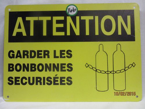 Attention Garder Les Bonbonnes Securisees  Metal Bar Man Cave Garage Our#166