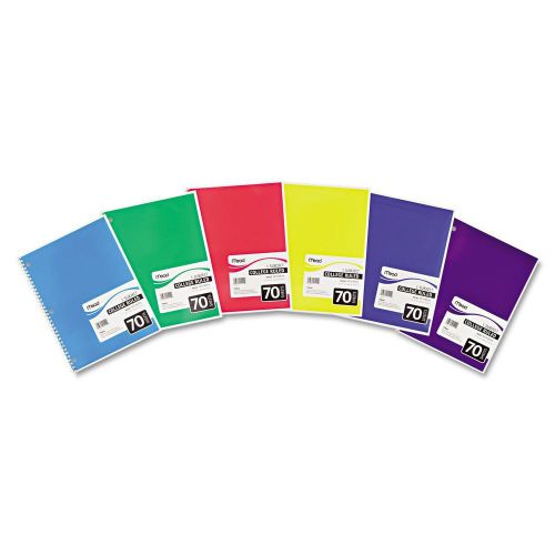 8-pack mead spiral bound notebooks college rule 1 subject school supplies lot for sale