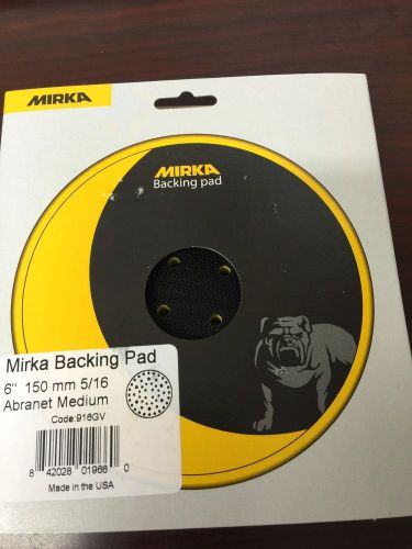 Mirka 916GV 6" Abranet Vacuum Backing Pad